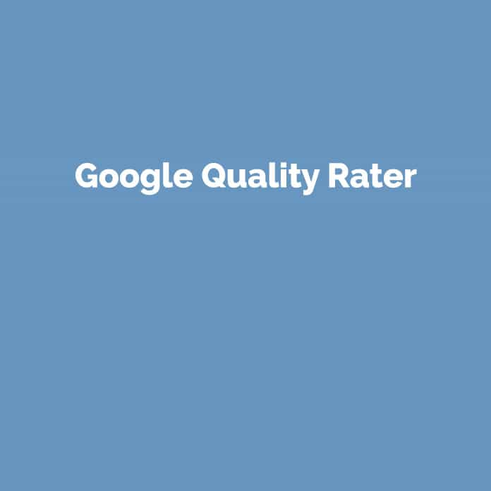 Google Quality Rater | Online Glossar | perfecttraffic.de