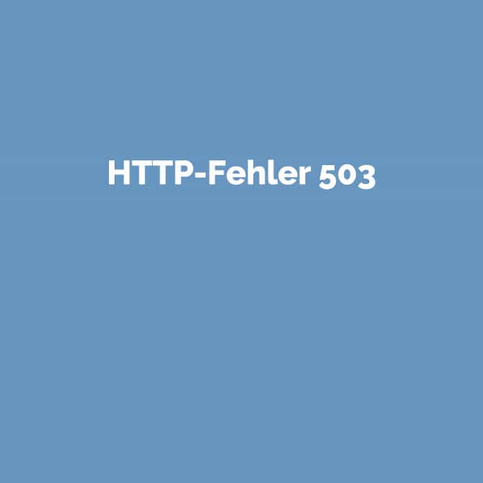 HTTP-Fehler 503 | Online Marketing Glossar | perfecttraffic.de