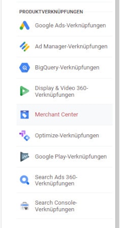 Produktverknüpfungen