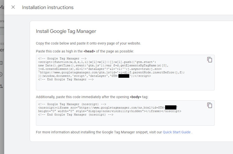 GTM Code GTM Code